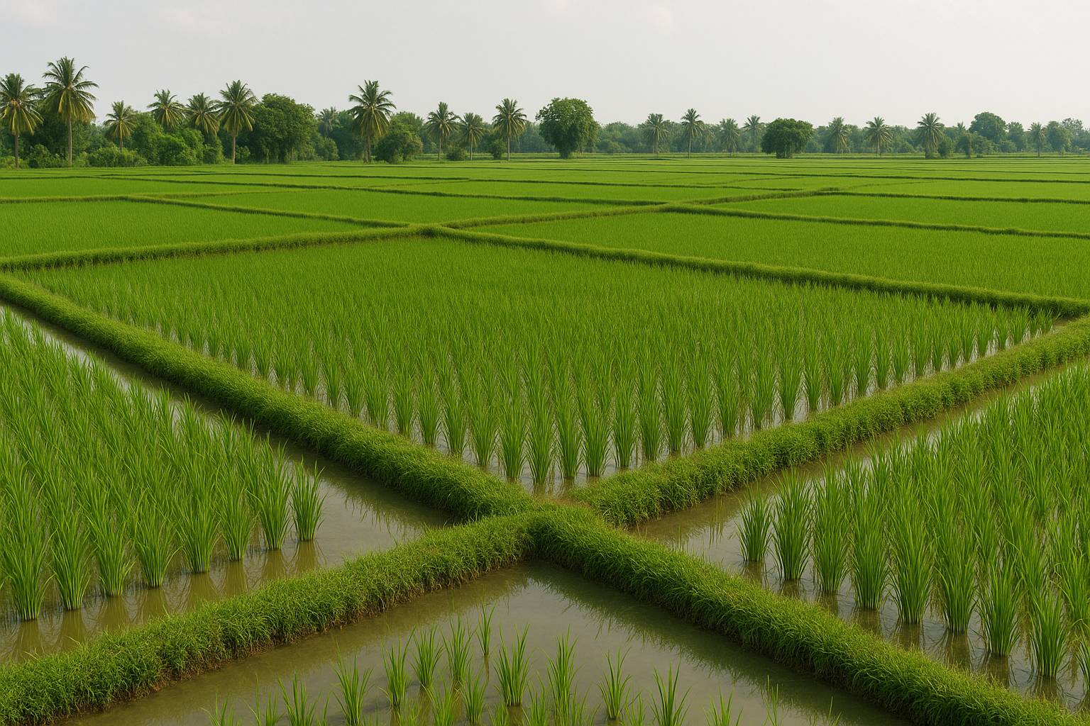 Premium Pakistani Rice Fields